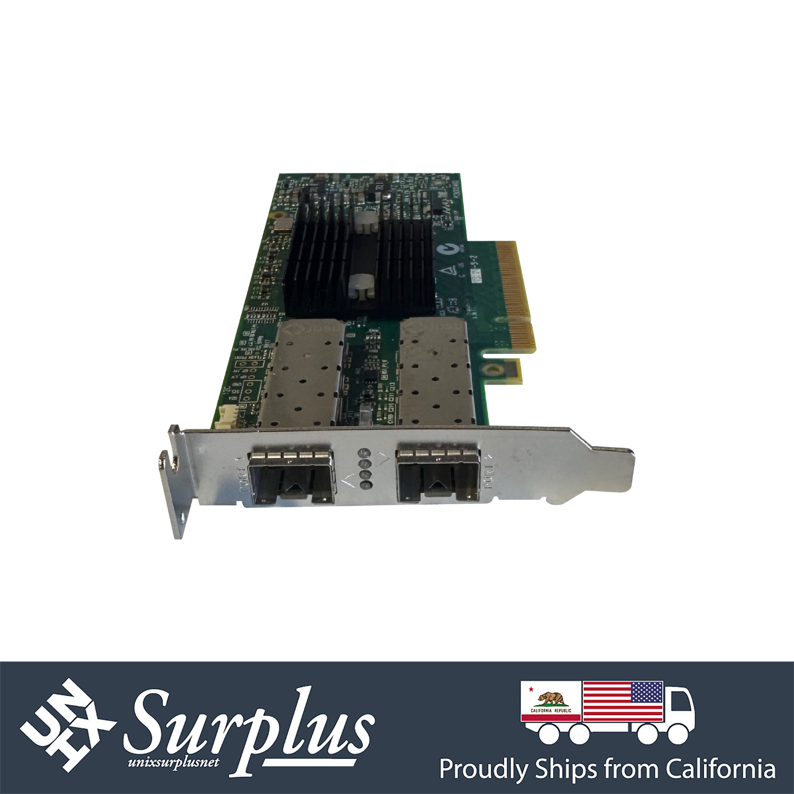 IBM Mellanox Dual Port 10GB SFP+ ConnectX-3 PCIe x8 Network Adapter Low Profile