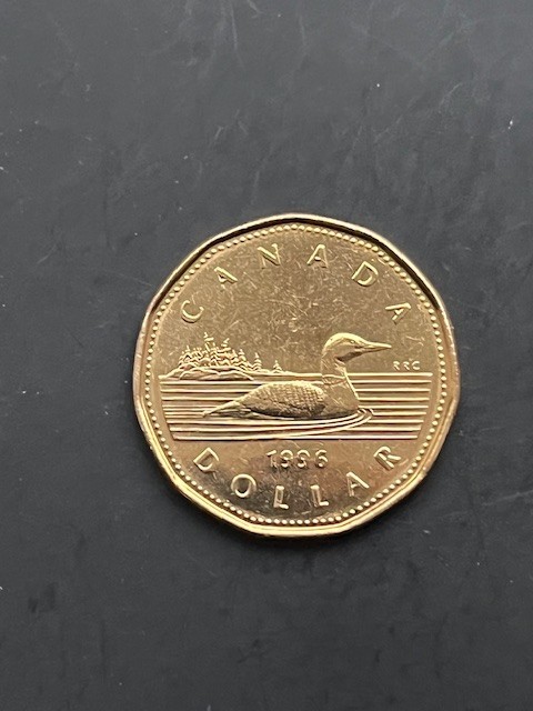 CANADA 1996 Loon $1 One Dollar Royal Canadian Mint