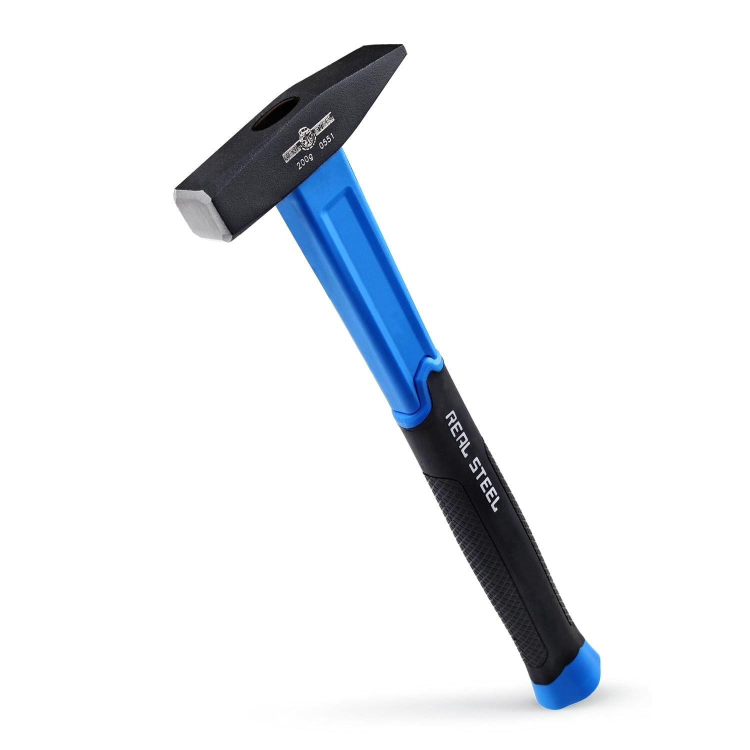 REAL STEEL Blacksmith Hammer Small Construction Jacketed Graphite Tools Sheet...