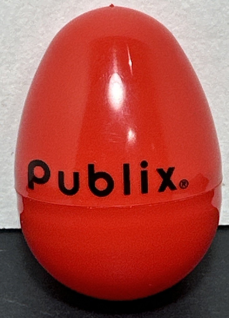 Genuine Publix Red Easter Egg Seasonal Holiday Free Shipping