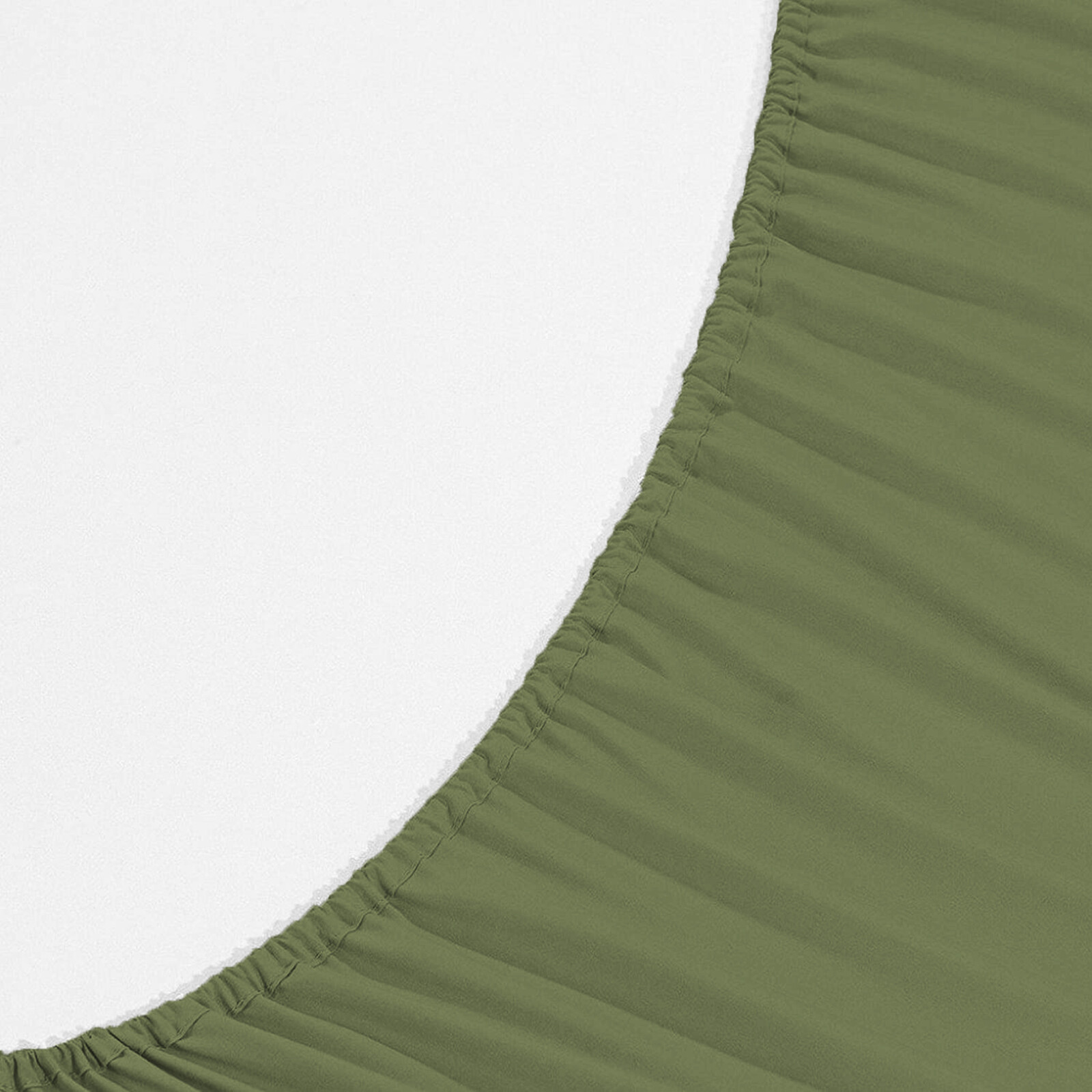 Extra Deep Pocket Bed Sheets 1000 - 1200 TC Egyptian Cotton Moss Solid