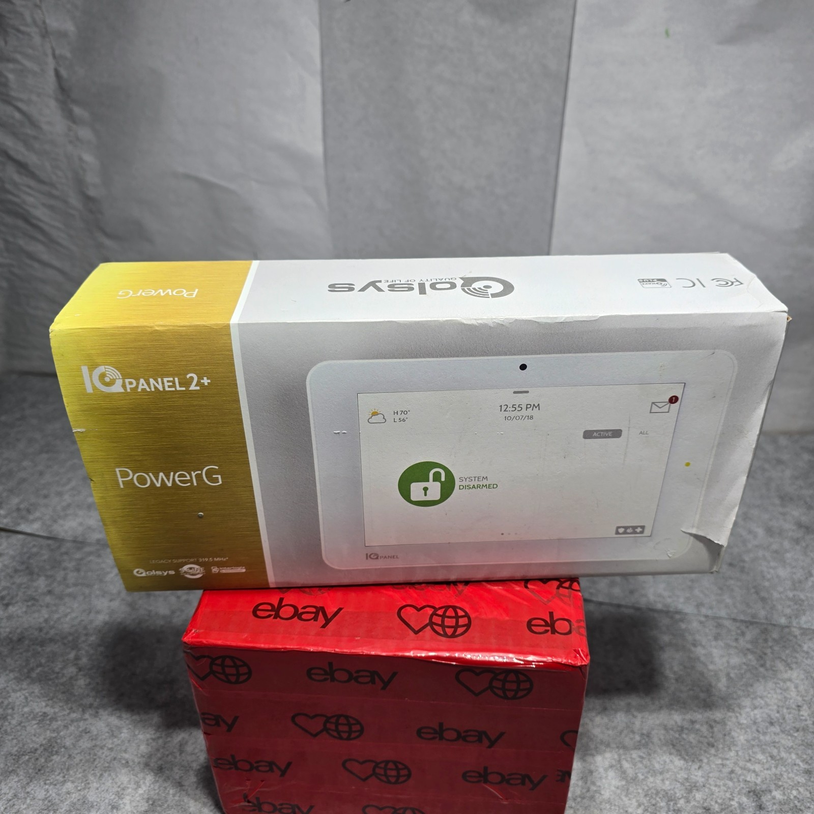 OLSYS IQPANEL2+ 7” HD Touchscreen Security & Smart Home Control System Open Box
