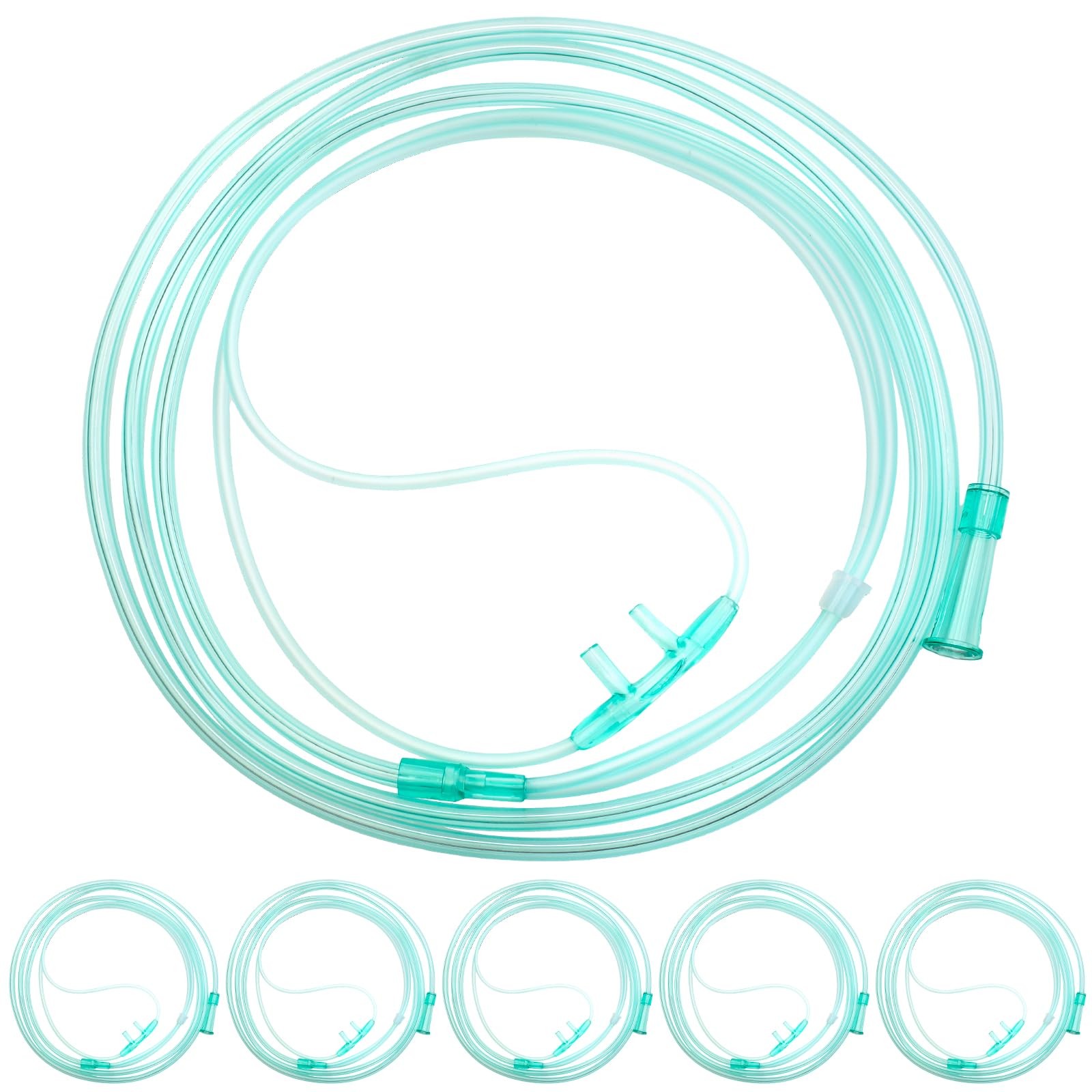 Oxygen Nasal Cannula for Adult, Standard Resistant Lightweight Oxygen Tubing ...