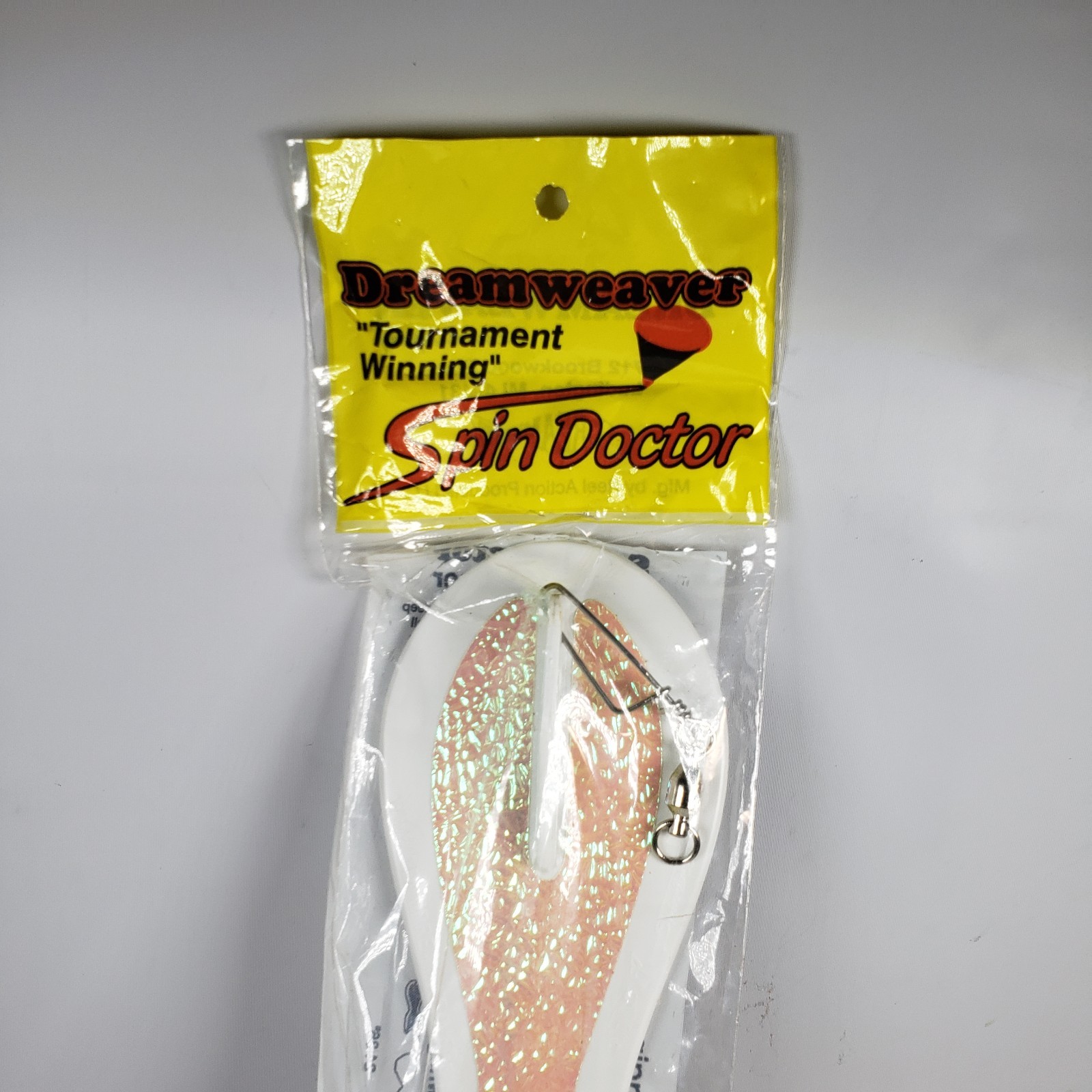 Dreamweaver Spindoctor Flasher White Double Crush 8"