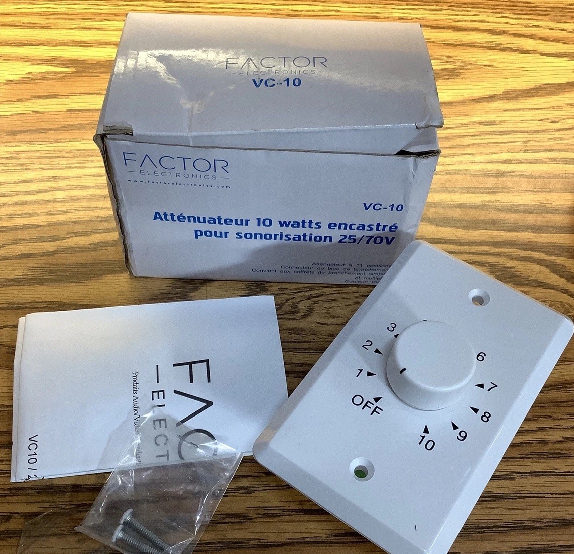 Factor Electronics VC-10 Control