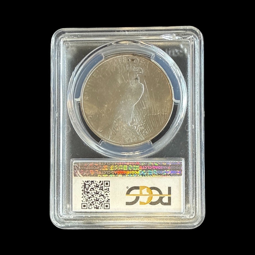 1924 Silver Peace Dollar $1 PCGS MS65 - 0413