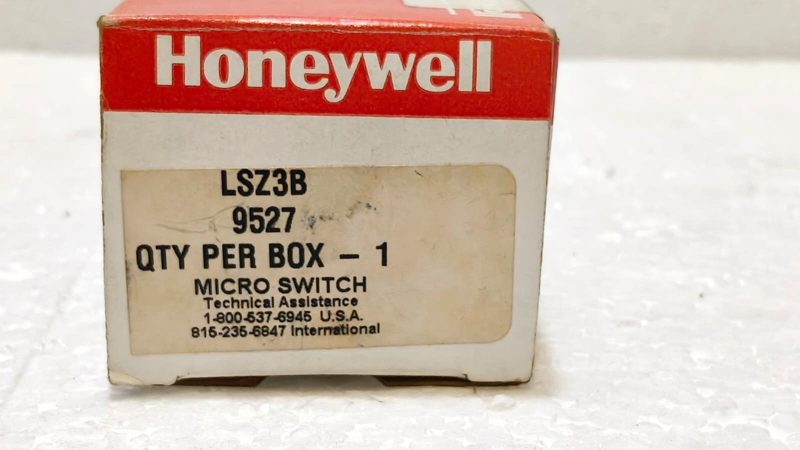 Honeywell MICRO SWITCH LSZ3B 9527 INDUSTRIAL LIMIT MICRO SWITCH NEW NOS