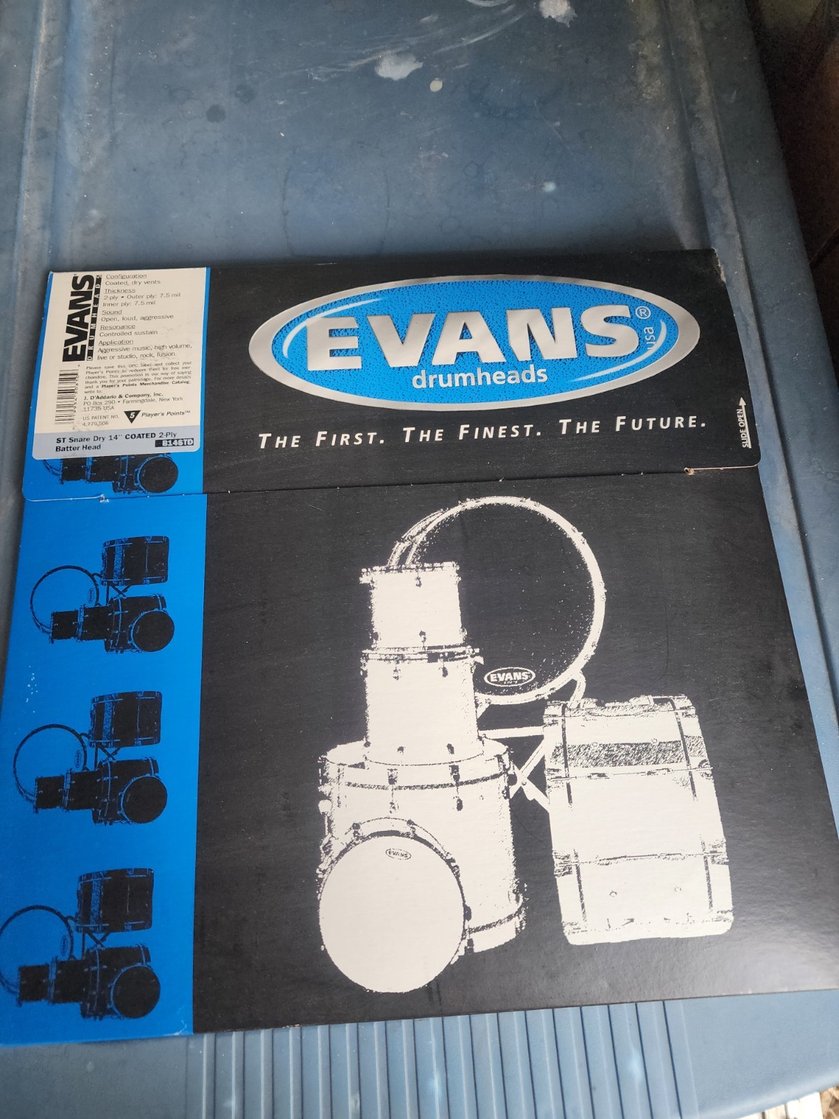 Evans 14" Coated & Vented Snare Drum Head