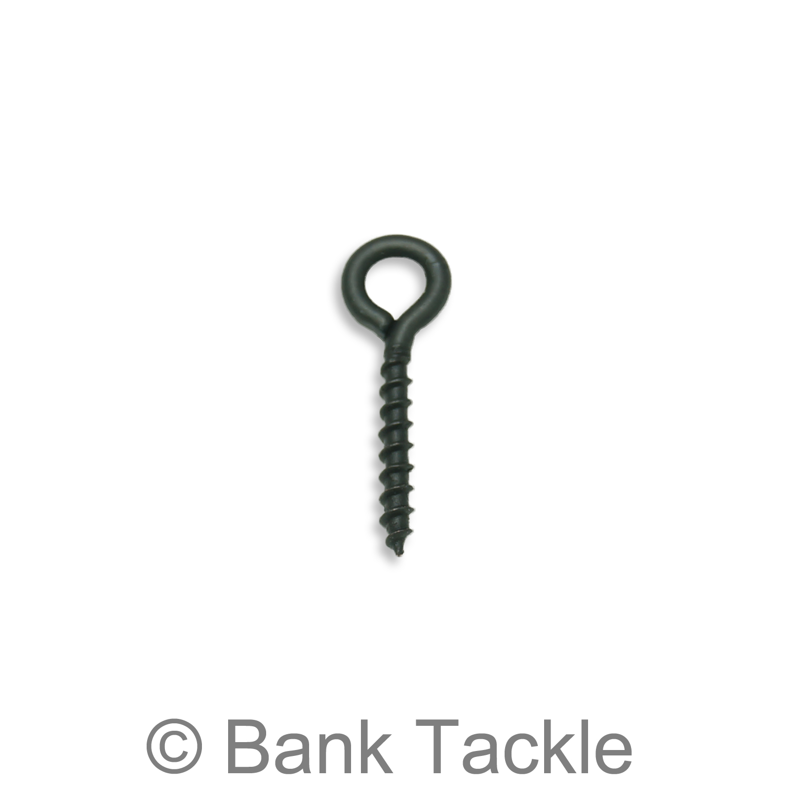 Bait Screws Black 12mm Carp Fishing Terminal Tackle Rigs Metal Boilie Screw (JS)