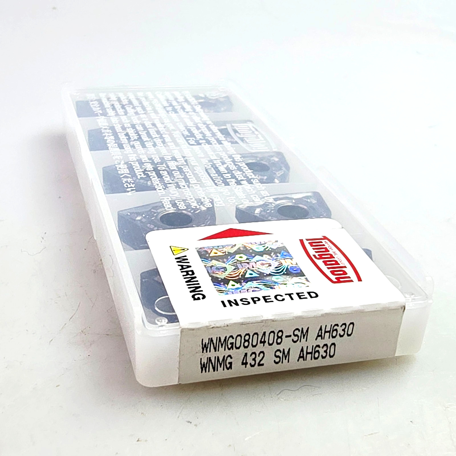 Tungaloy WNMG 432-SM AH630 WNMG 080408-SM Carbide Turning Inserts (Box of 10)
