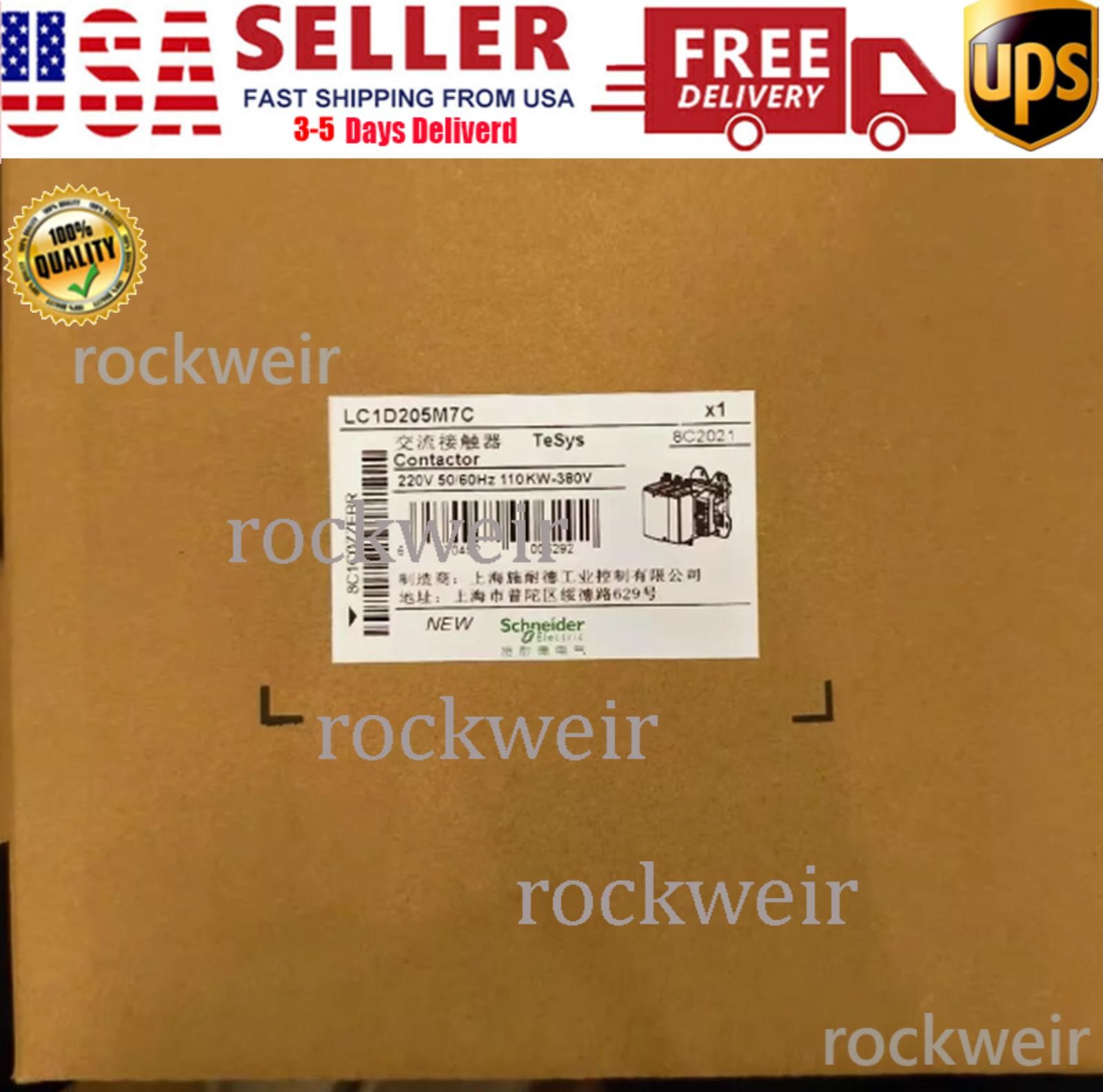 In Box  LC1D205M7C Contactor 205A AC220V US Free TAX