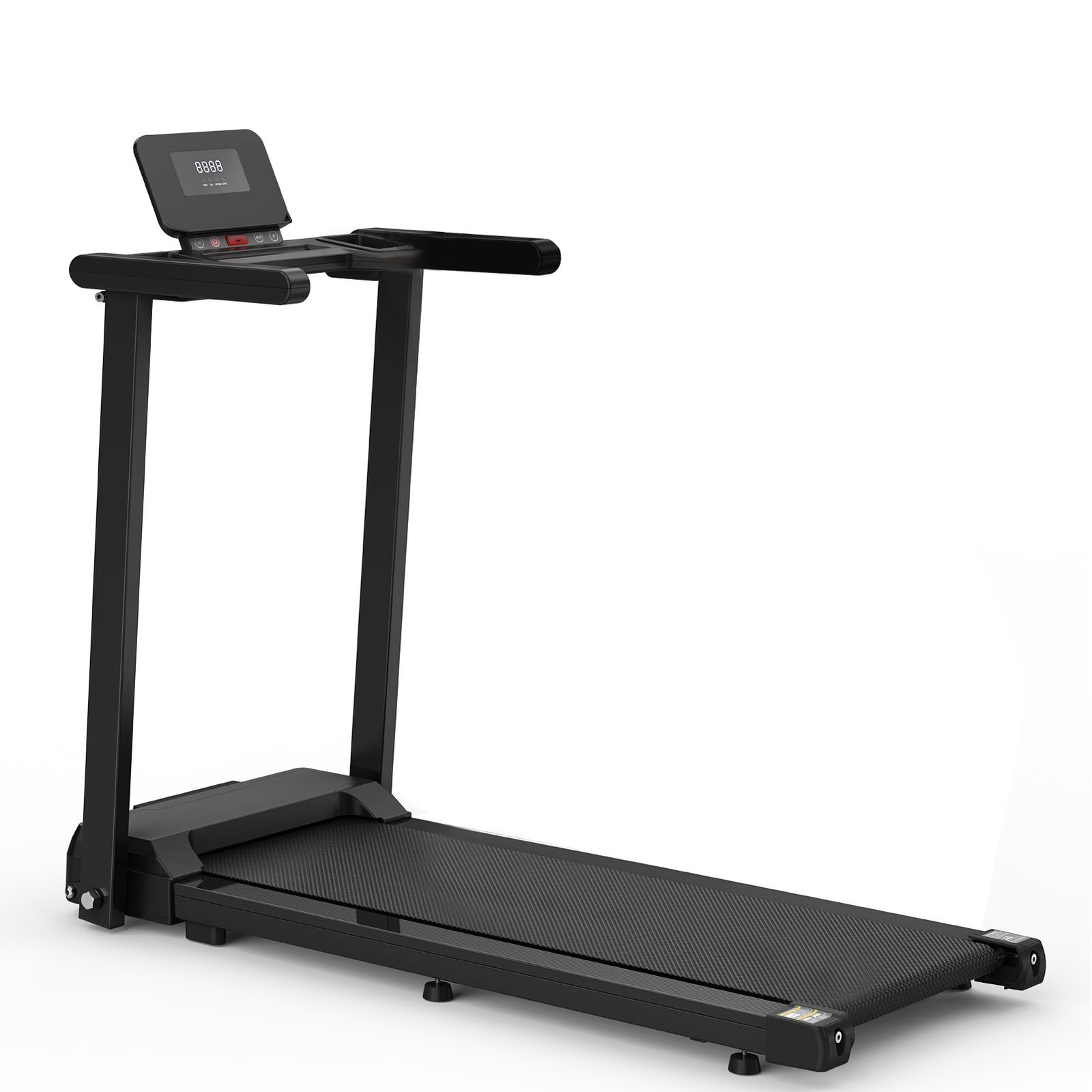 Foldable Under-Desk Treadmill For Home Use Remote-Controlled With LED Display