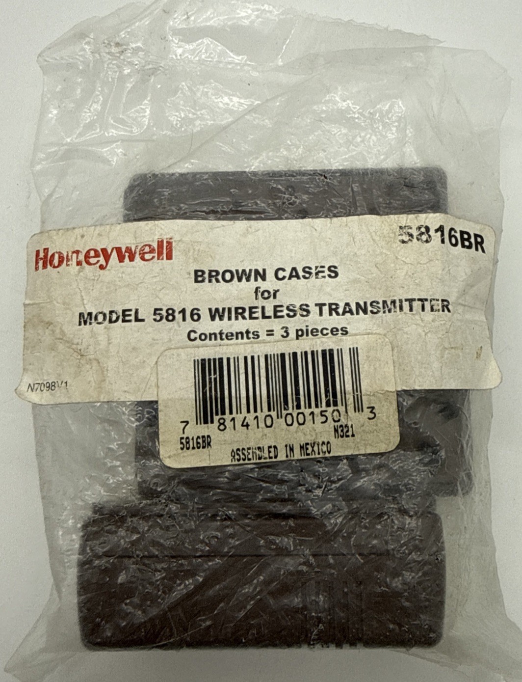 5816BR Honeywell Brown Cases for 5816 Wireless Transmitter (3PK) CASES ONLY-READ