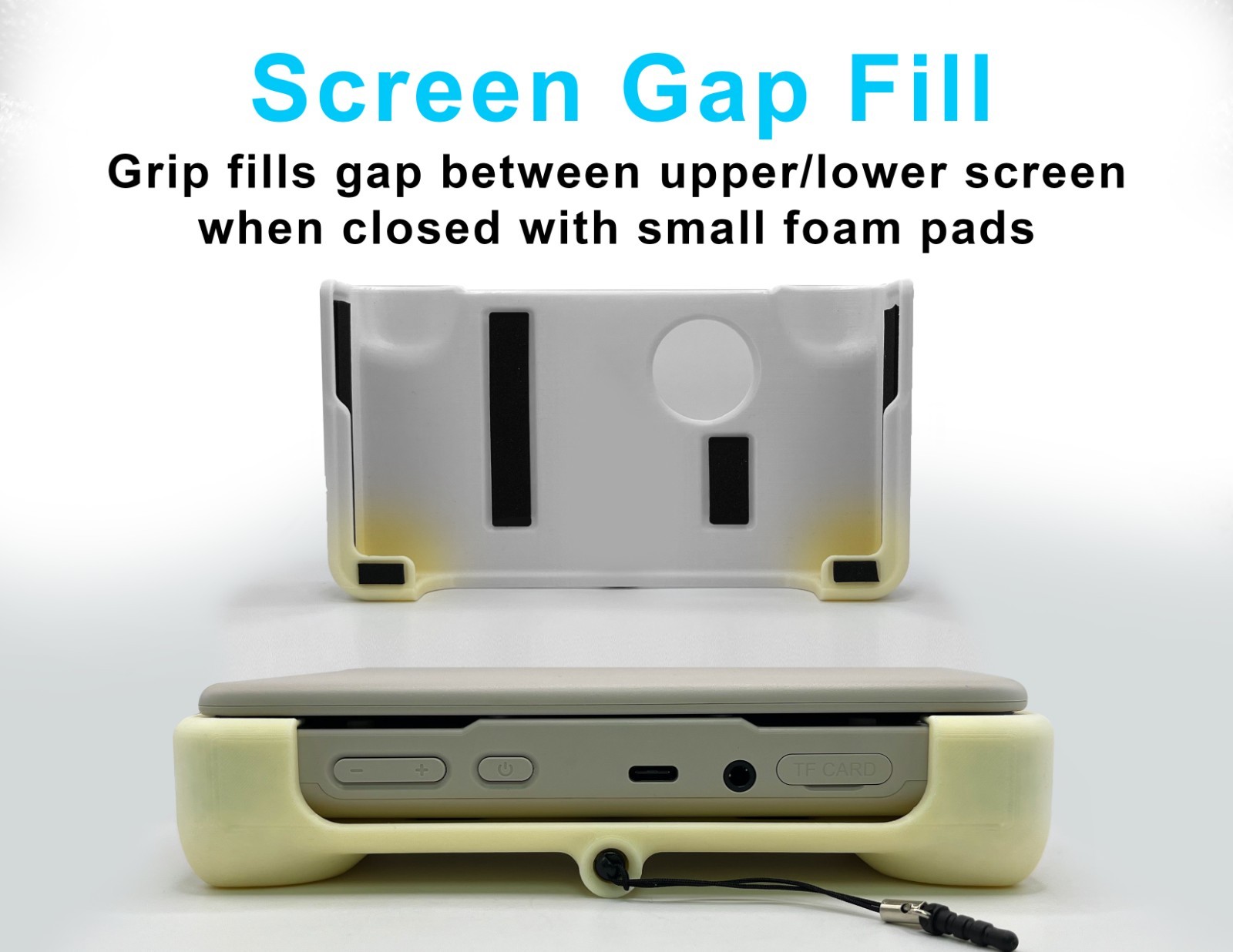AYN Thor Compact Comfort Grip - 3D Printed - Built in Stylus Holder