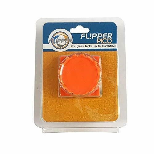 FL!PPER Flipper Pico 2 in 1 Magnetic Scrubber Scraper Aquarium Fish Tank Clea...