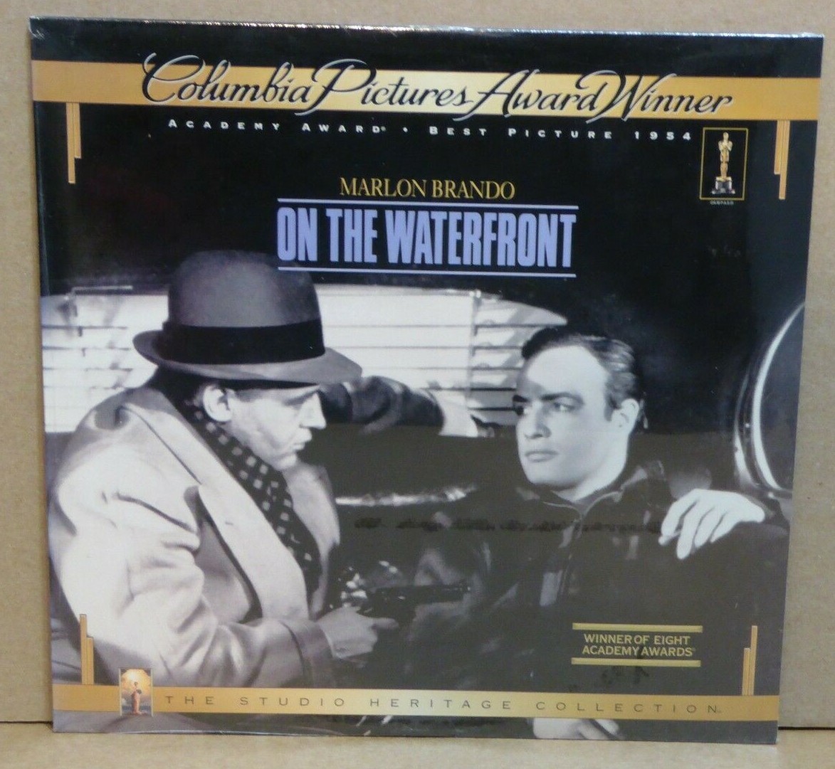 On The Waterfront Laser Disc Marlon Brando Rod Steiger Lee J Cobb NEW SEALED
