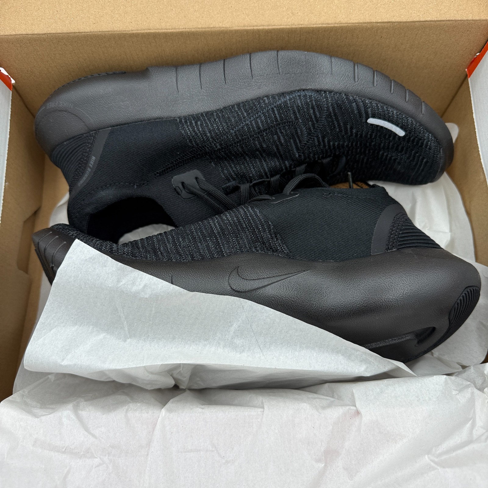 Nike Free RN FK Next Nature Shoes Mens Triple Black FB1276 001