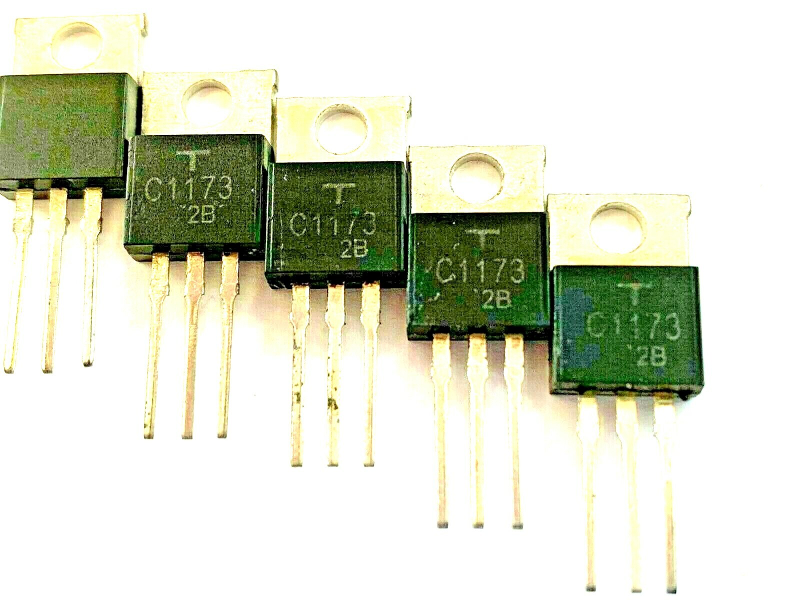 LOT OF 10  2SC1173 Silicon NPN Power Transistor 10W 3A  New Orignal TOSHIBA
