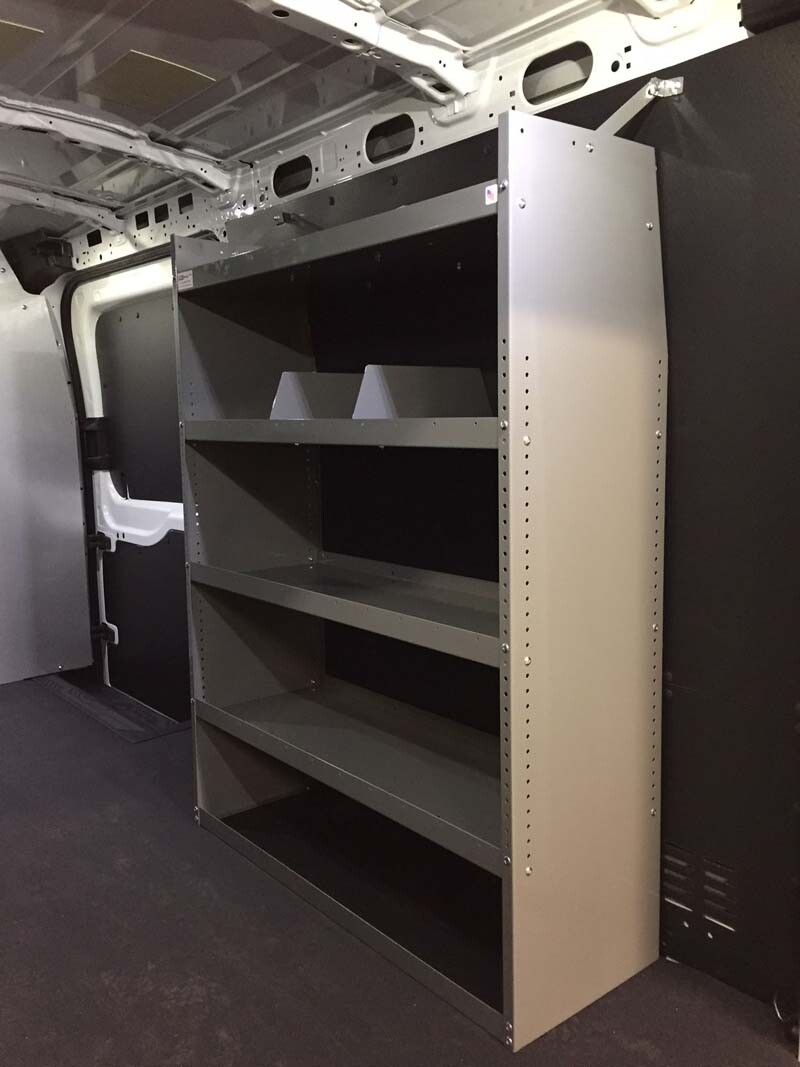 Shelving for High Roof Mercedes Shrinter Van 59"Hx 45"L x 16"D NEW
