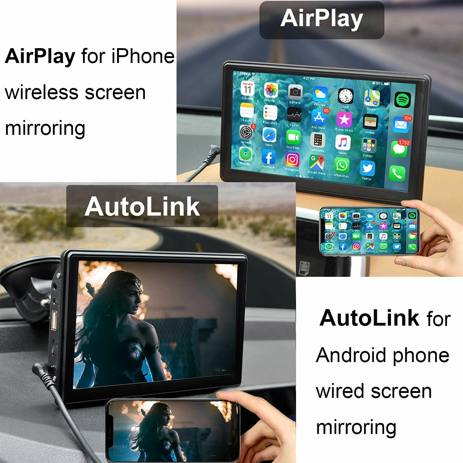 for FORD - WIRELESS APPLE CARPLAY & ANDROID AUTO ALL MODELS EASY INSTALL 3