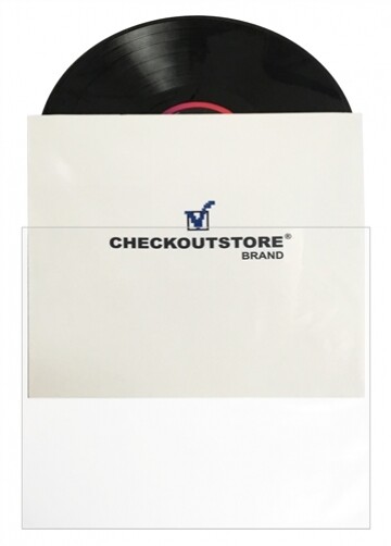 Clear Plastic CPP /w Flap 12" LP Vinyl Record Album Covers Outer Sleeves