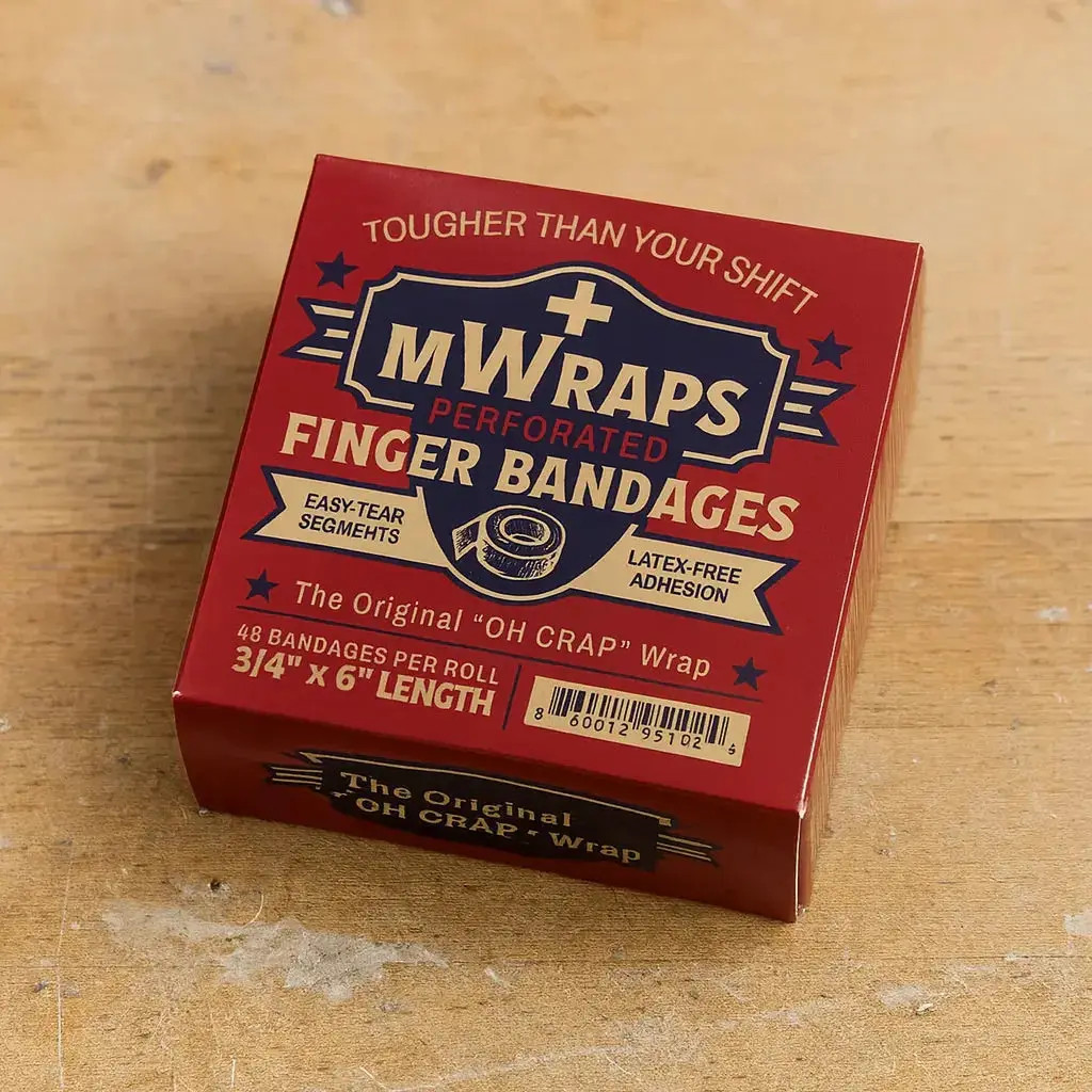 Mwraps ™ Finger Bandages on a Roll
