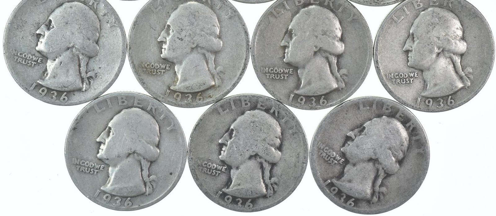 1936-D Washington Quarter Average Circ