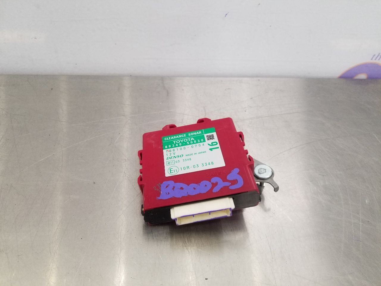 11 2011 LEXUS LS460 DRIVER ASSIST CONTROL MODULE 8934050030