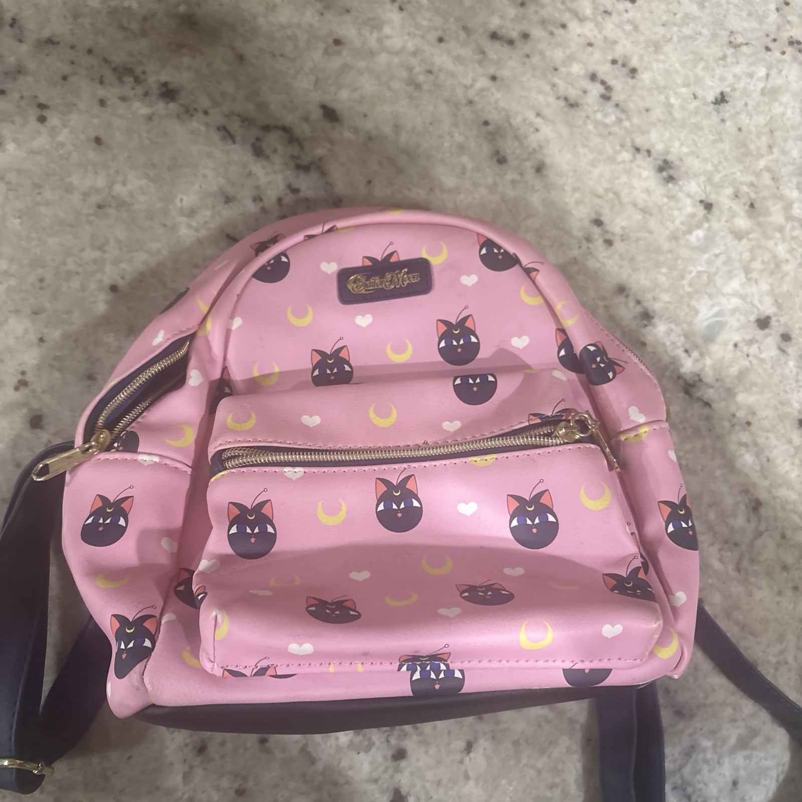 Loungefly Sailor Moon Luna Mini Backpack