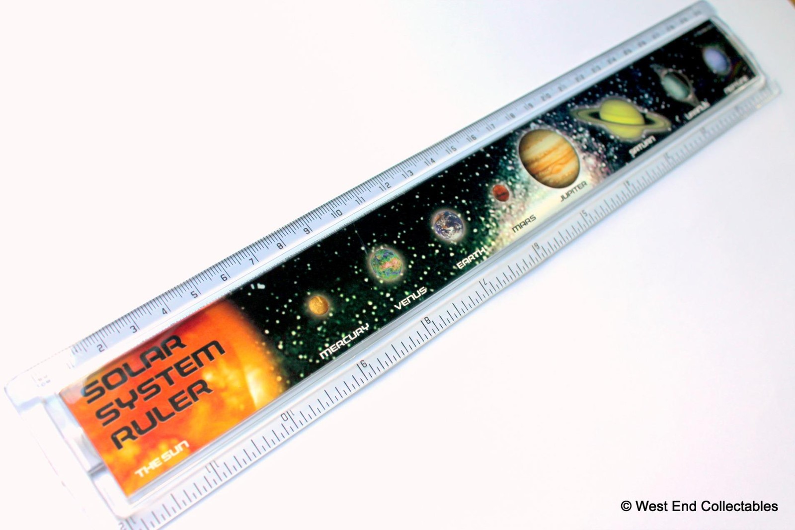 Solar System Orrery Science 30cm Ruler - Educational Astronomy Space Planets