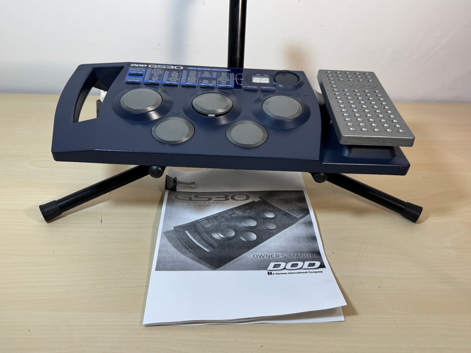 DOD GS30 - Digital Multi Effect - Guitar Effects Processor - w/ Manual and Power