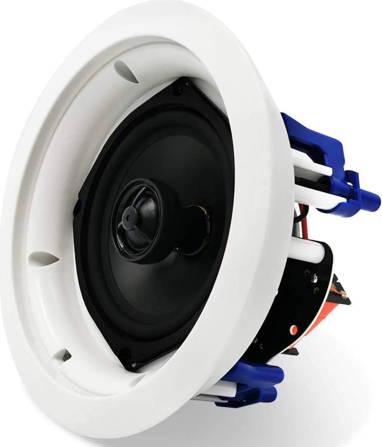 2 Pcs Herdio 5.25" 300W Bluetooth Ceiling Speakers, Recessed In Wall/ceiling