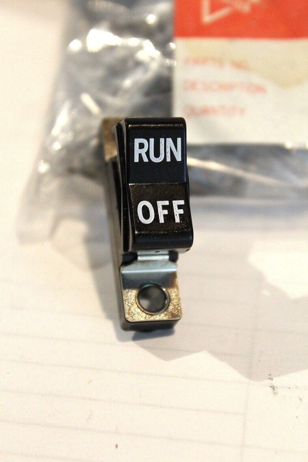 NOS Rocker Switch Run / Off 71483-72 Harley Shovelhead FL FX Sportster XL