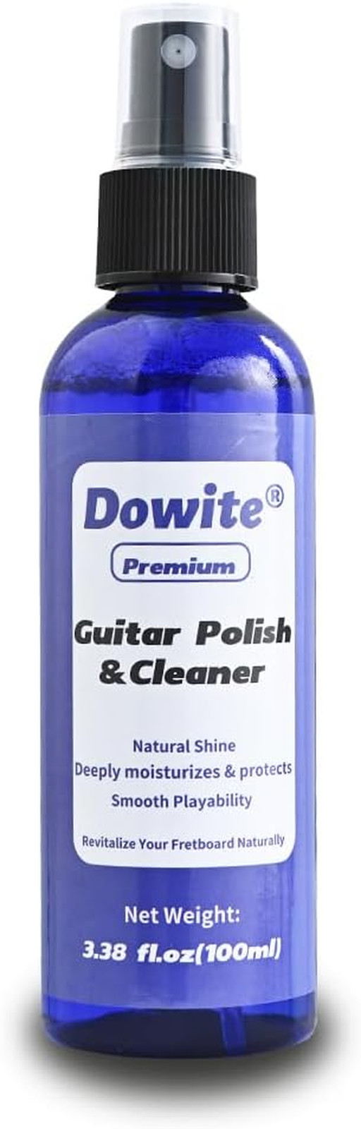 Professional Guitar Polish & Cleaner 3.5 Oz (100Ml) | Non-Abrasive, Fast-Drying
