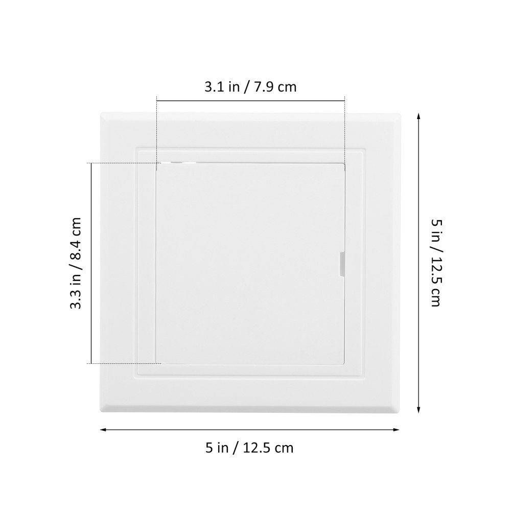 Drywall Plumbing Access Panel Plastic Cover Plate for Bathroom