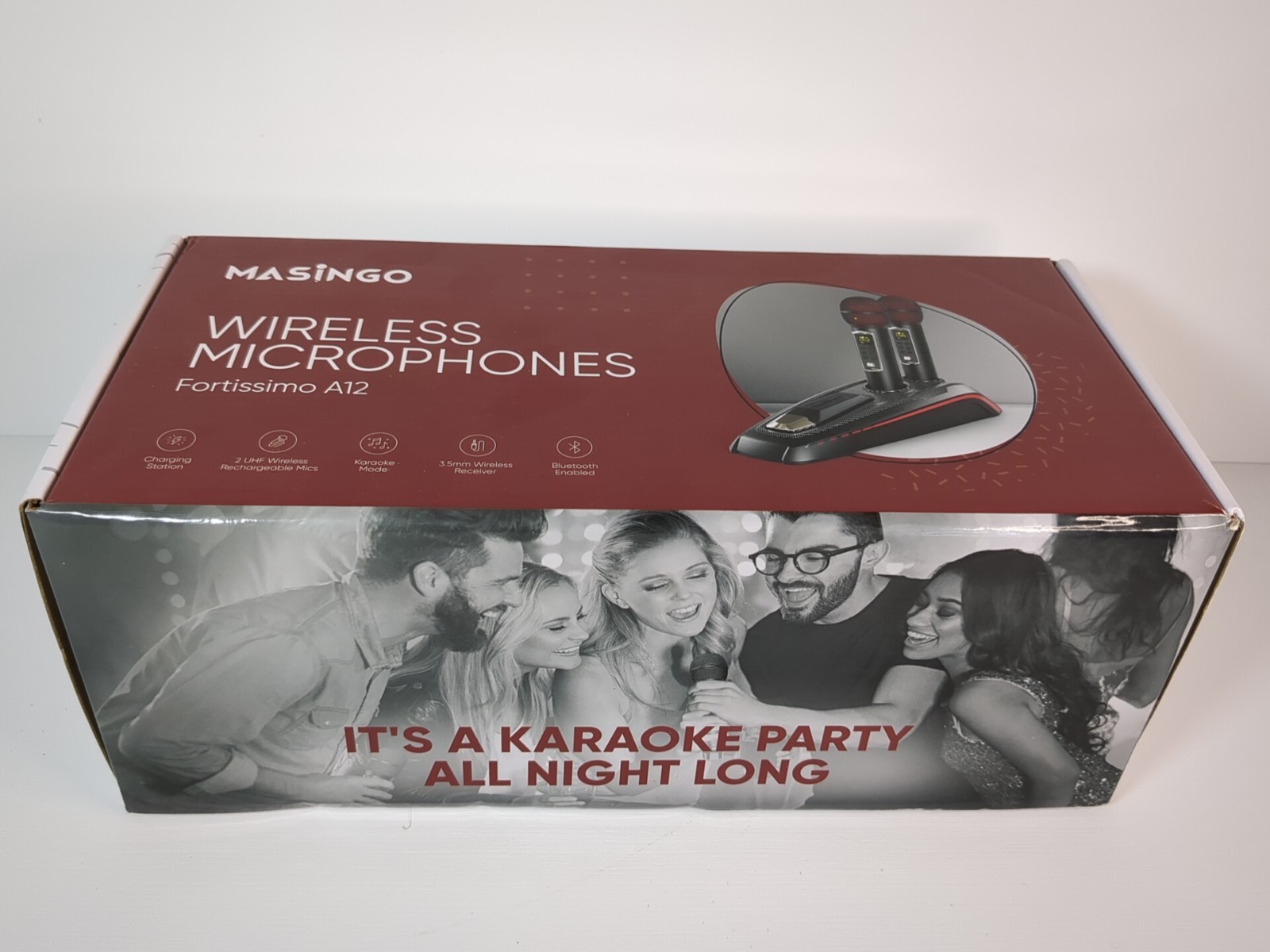 Masingo Wireless Microphones Fortissino A12