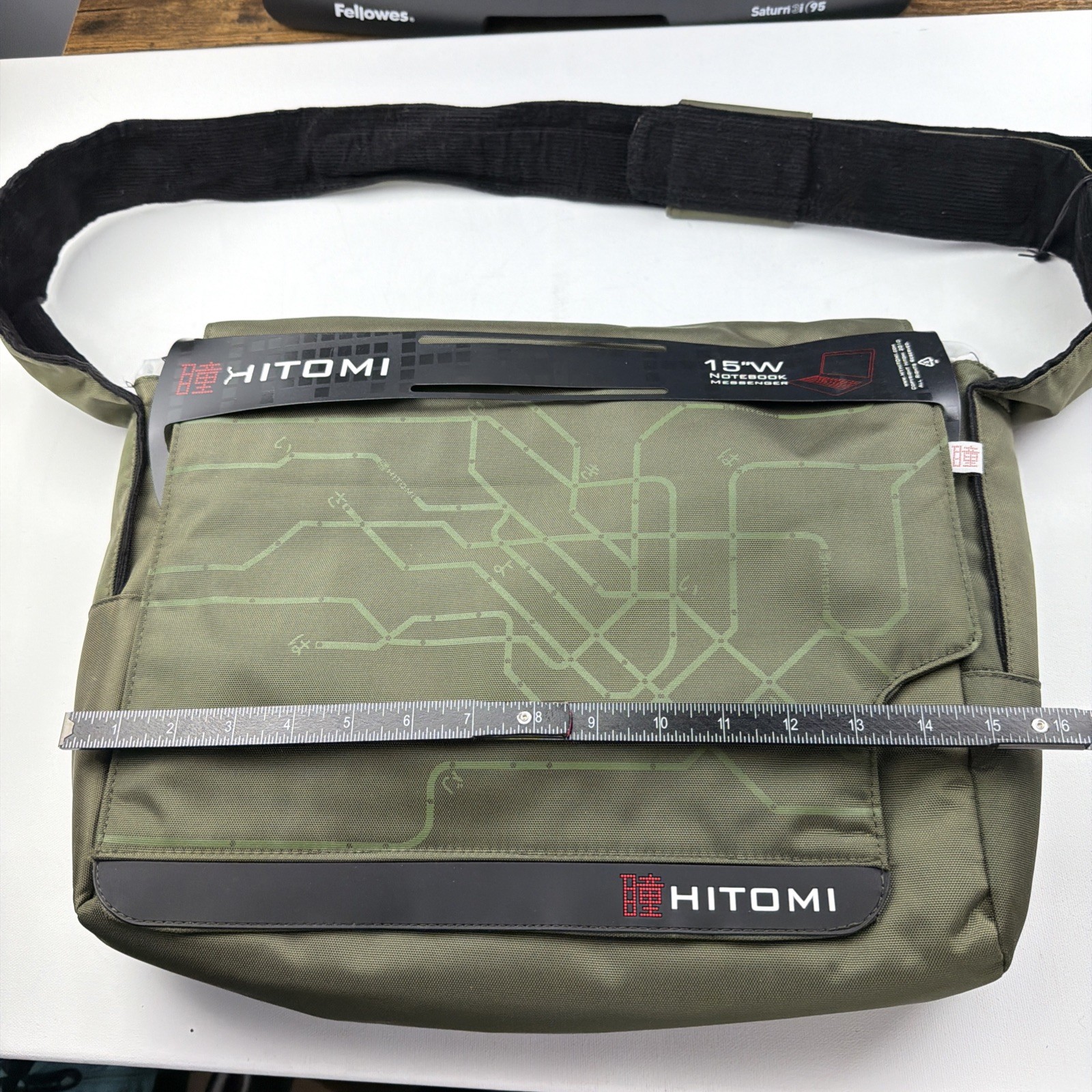 Hitomi Laptop Carrying Bag : Messenger Notebook Case 15 Inch New