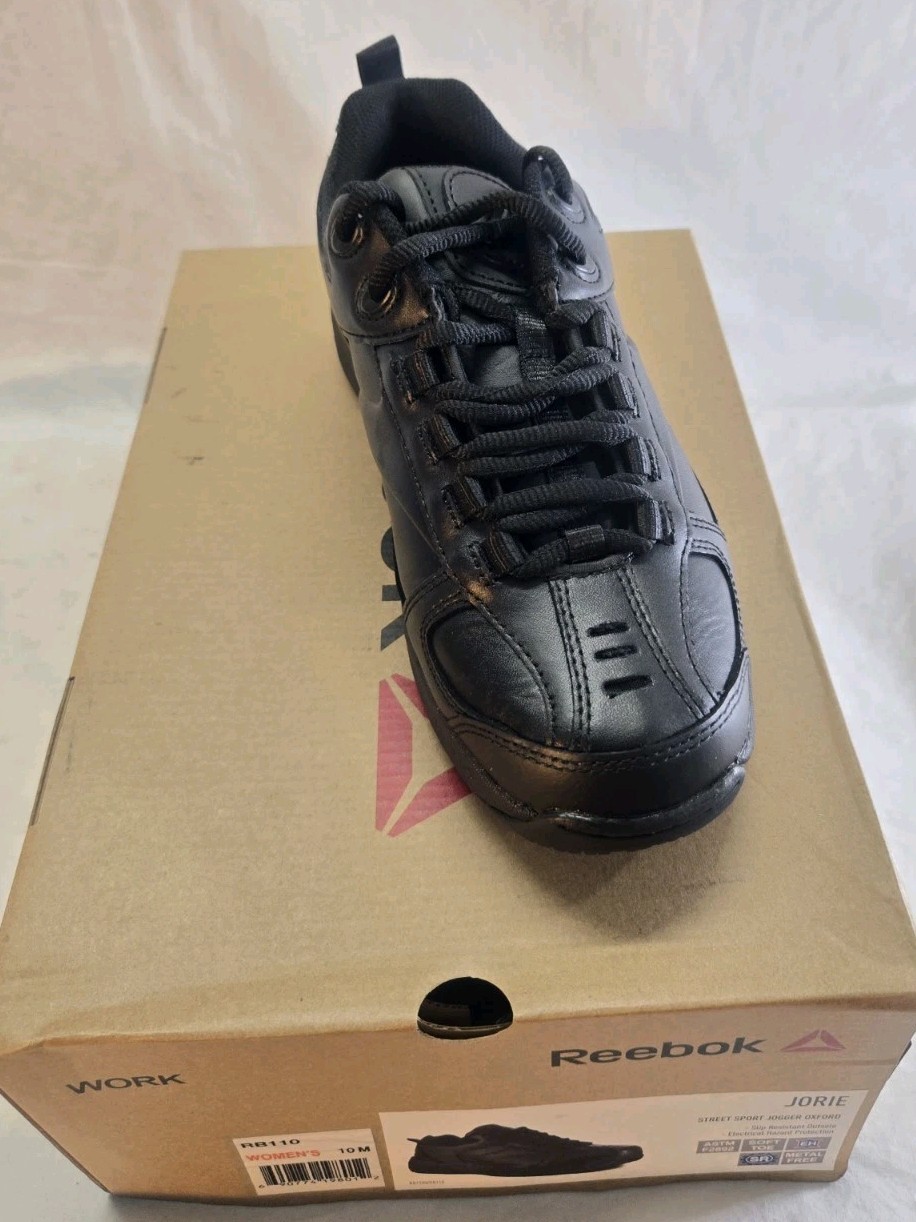 Reebok Women's Size 10 Black Joire RB110 Street Sport Jogger Work Shoe New