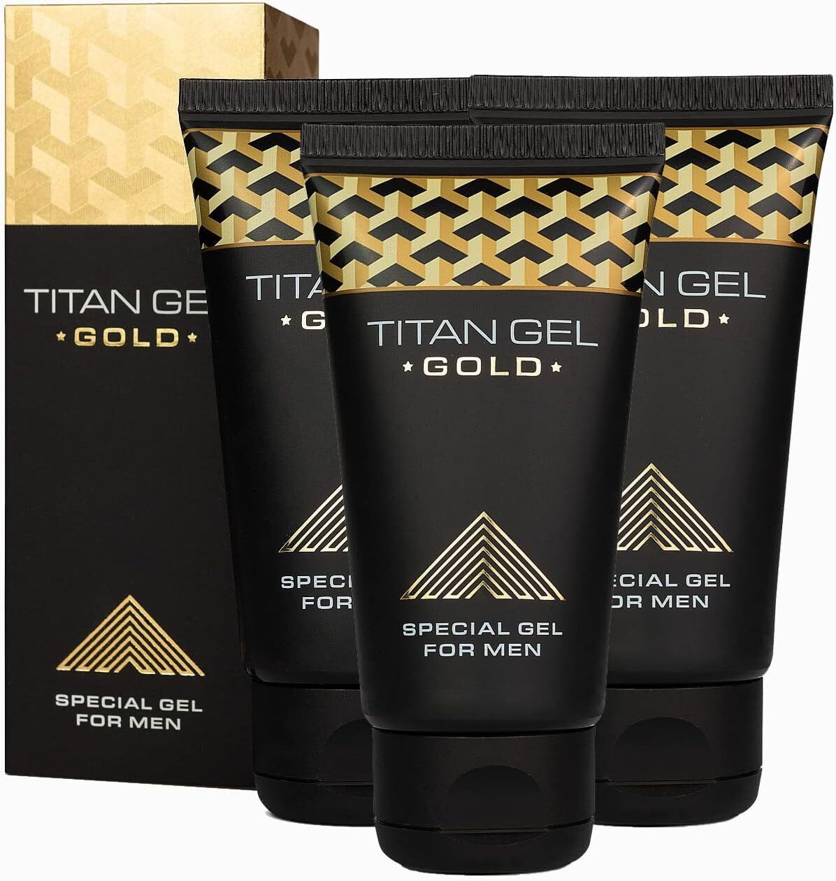 Gel Gold for Men Original Gel to be Titan Man 3PCS