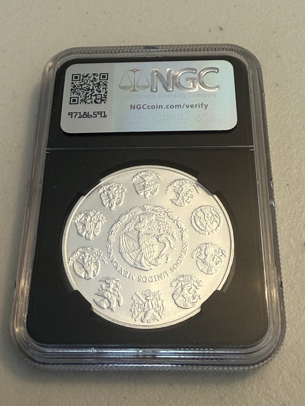 2024mo Libertad Mexico 1 Onza Ms69