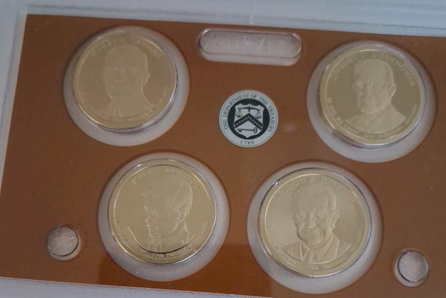 2015 U.S. Mint Proof Set OGP Box & COA 14 Coins Complete Clad Set