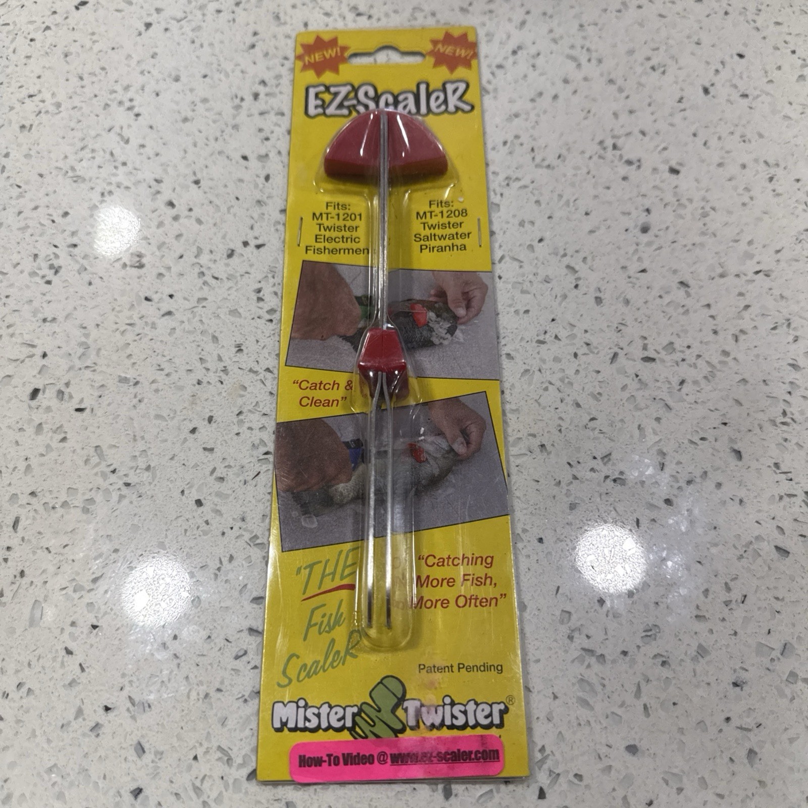 EZ-Scaler Fishing De-Scaler for Electric Fishermen Knife MT-1201 MT-1208
