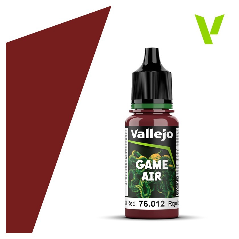 VJP76012 VALLEJO Game Air: Scarlet Red (18ml)