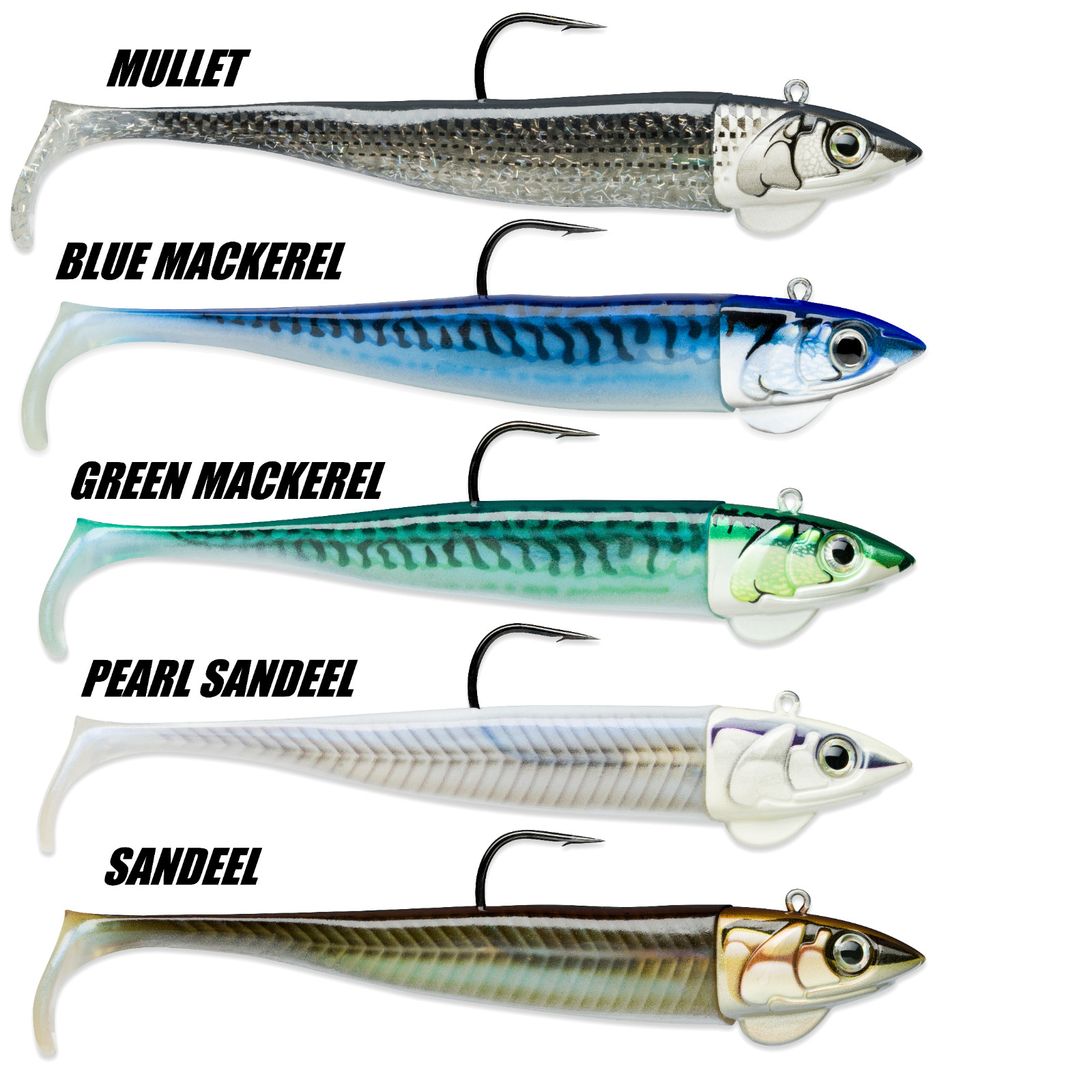 Storm 360GT Coastal Biscay Minnow Lures Shad Bass Cod Pollock Sea Fishing Tackle