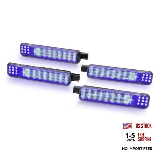 4Pcs Door Panel Courtesy Light 15021518 Compatible with Yukon/XL 2000-2006