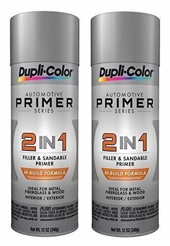 Dupli-Color DAP1700 2 in 1 Hi-Build Filler & Sandable Primer 12 oz. Aerosol...