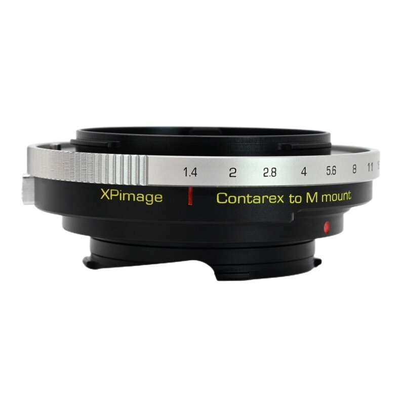 XPimage CRX-M Lens Adapter for CONTAREX Bullseye CRX Lens to Leica M M9P Camera