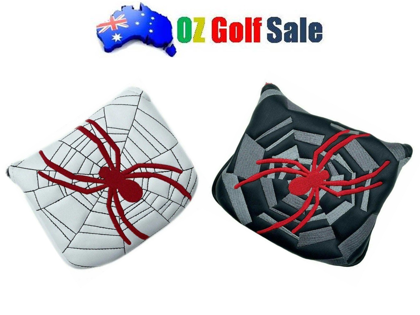 Taylormade Spider Mallet Putter Headcover - Side Shafted - RH & LH - GENUINE