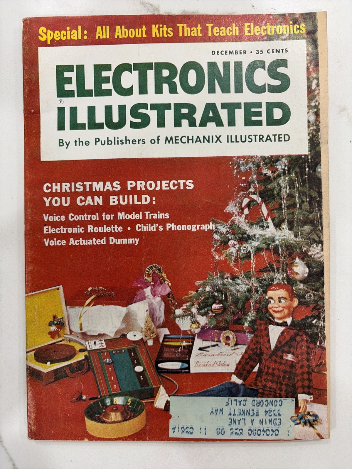 Electronics Illustrated Magazine December 1960 Vintage