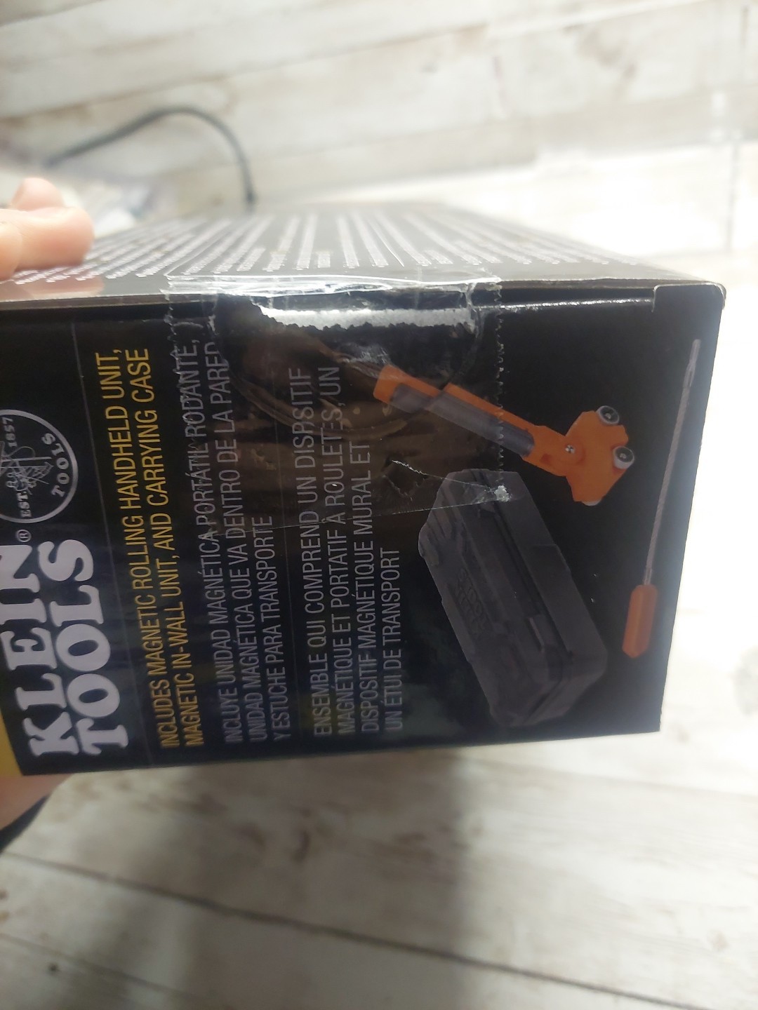 Klein Tools Magnetic Wire Puller - Black/Orange (50611)